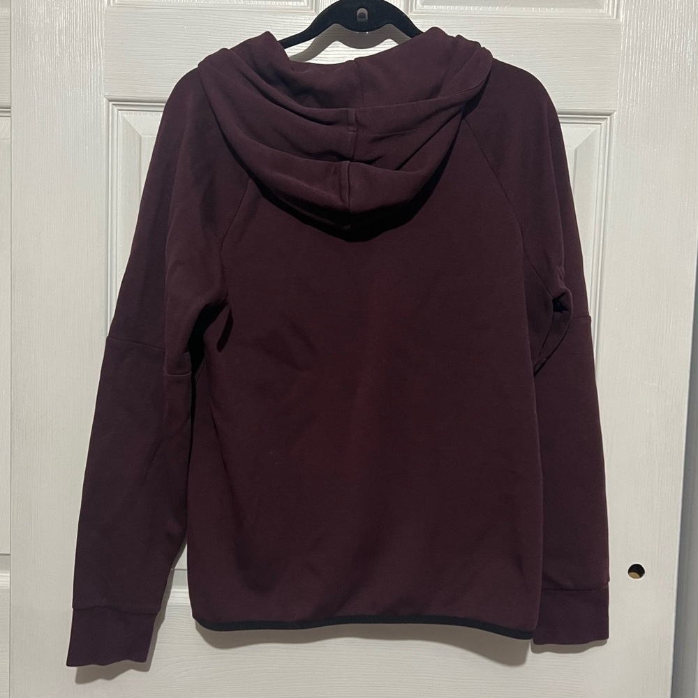💗 Express - Mens Burgundy Zip-Up Jacket‎ - Picture 6 of 9